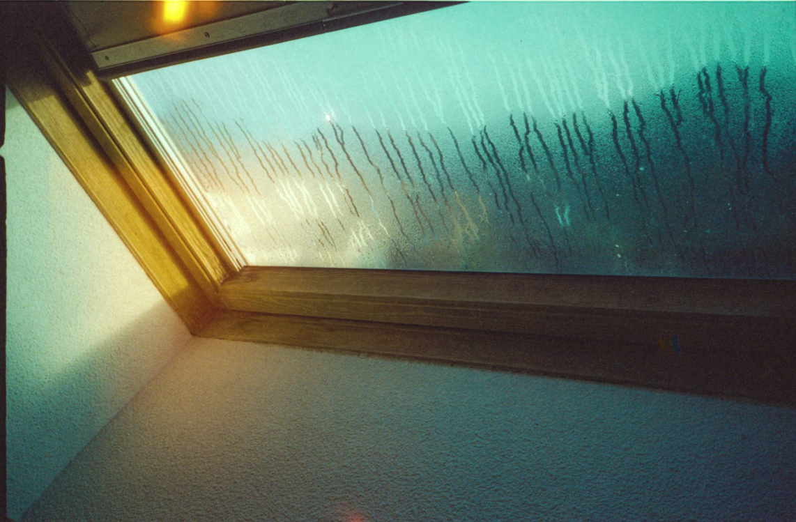 Fensterscheibe beschlagen