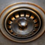 bathroom sink, metal, stole, drain, sieve, plug, rusty, dirty, old, drain, drain, drain, drain, drain