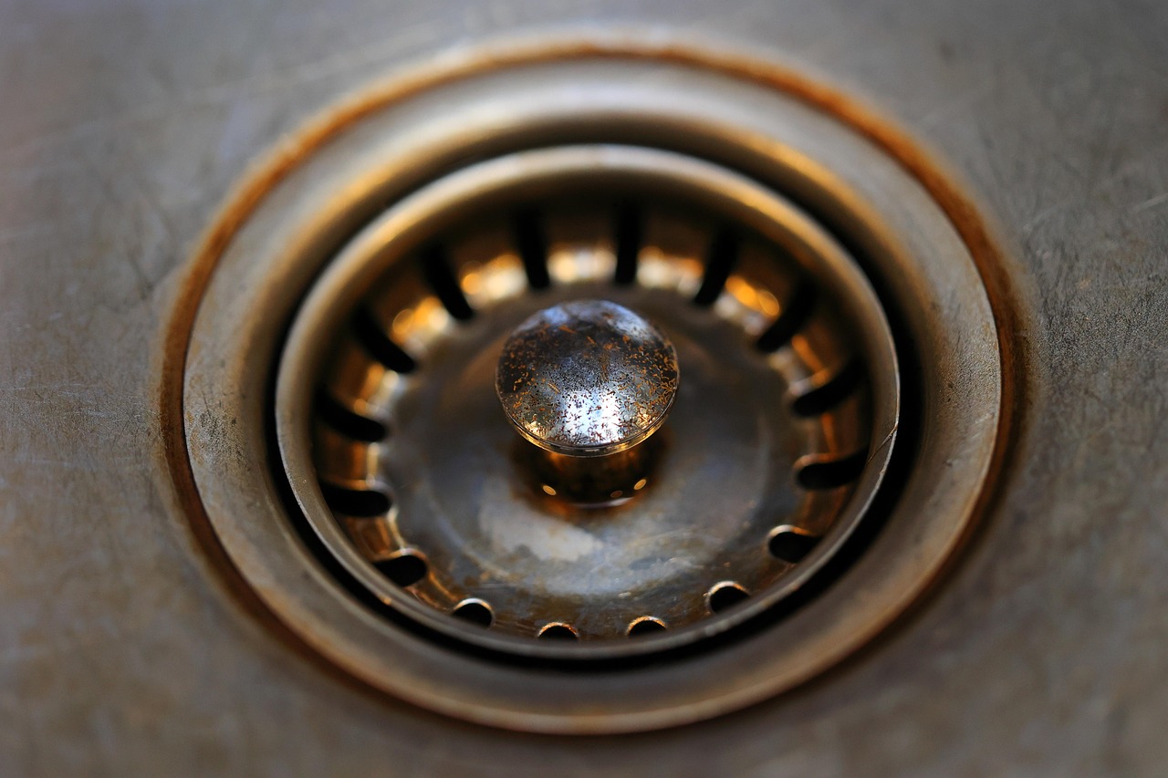 bathroom sink, metal, stole, drain, sieve, plug, rusty, dirty, old, drain, drain, drain, drain, drain